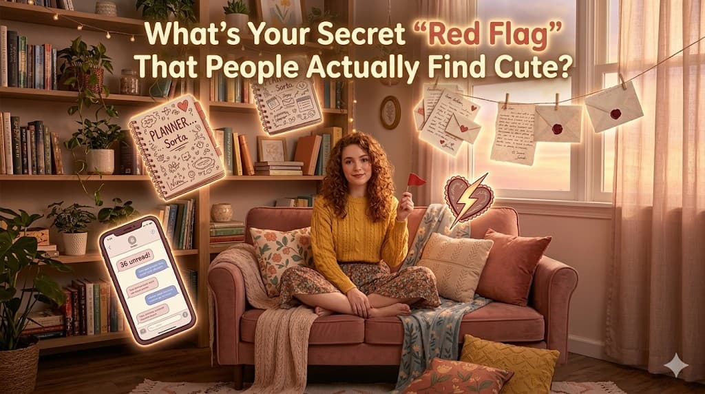 What’s Your Secret "Red Flag" That People Actually Find Cute?